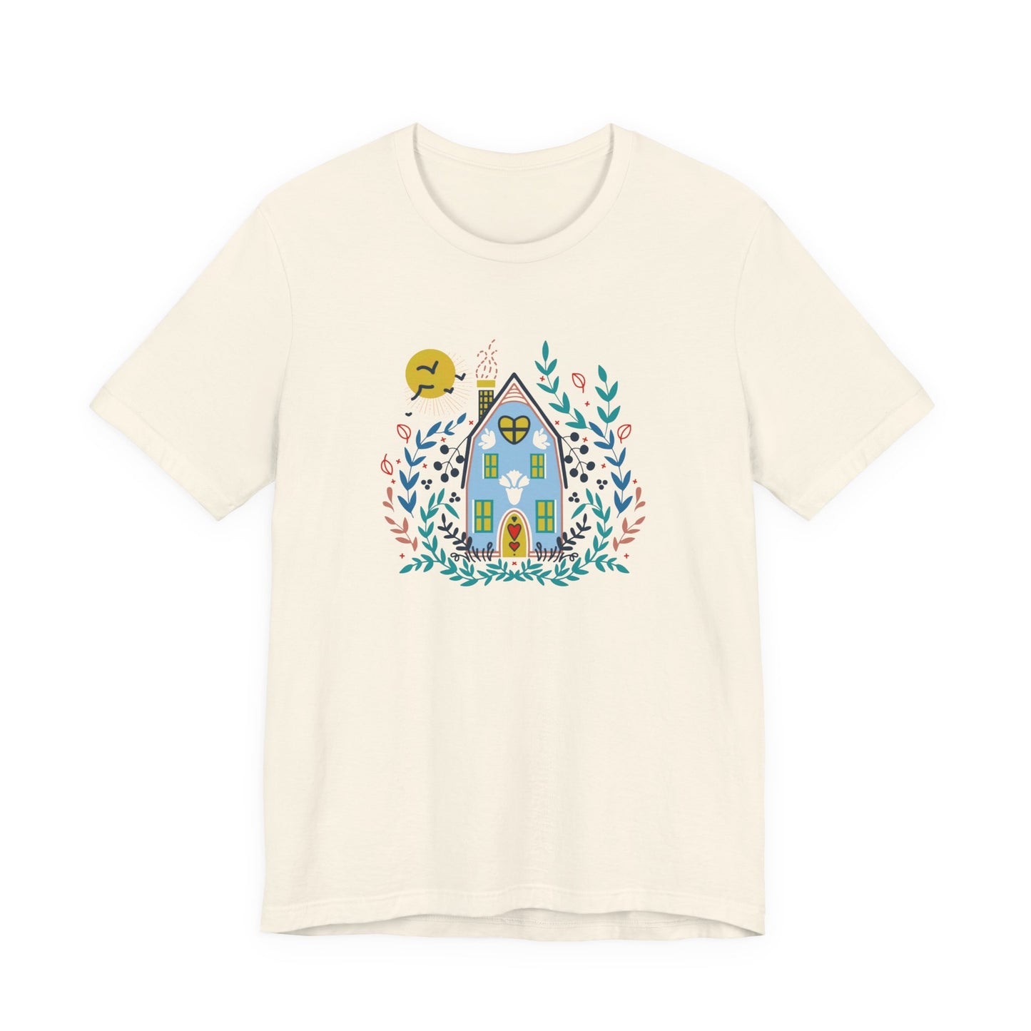 Cottage Folk Art T‑Shirt