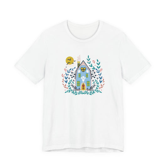 Cottage Folk Art T‑Shirt