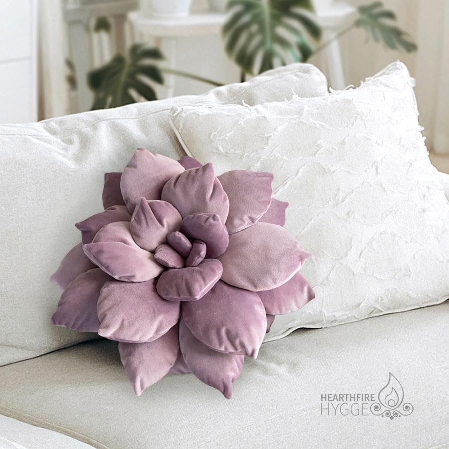 Cactus Flower Pillow