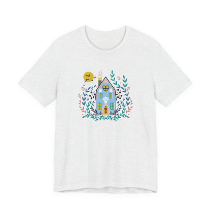 Cottage Folk Art T‑Shirt