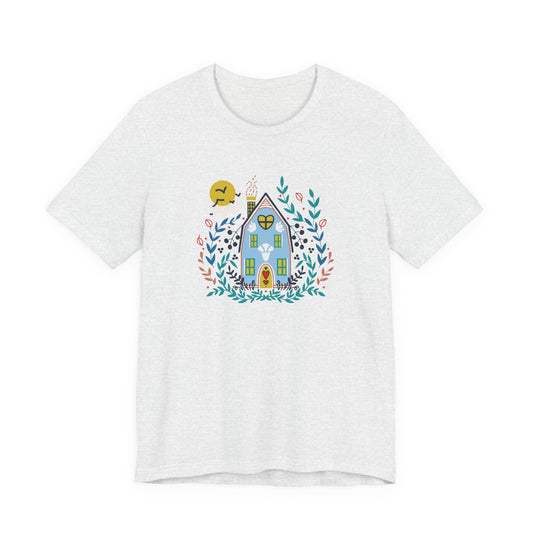 Cottage Folk Art T‑Shirt