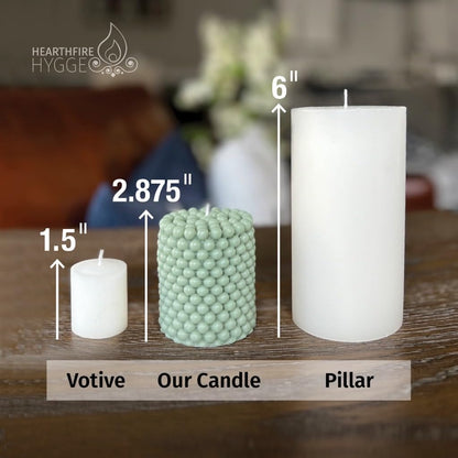 Mini Pillar Bubble Candle Sets